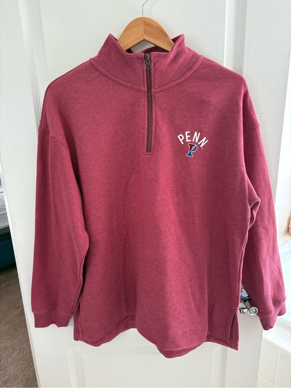 RED SHIRT Plush Pink Wool-Blend Sweater